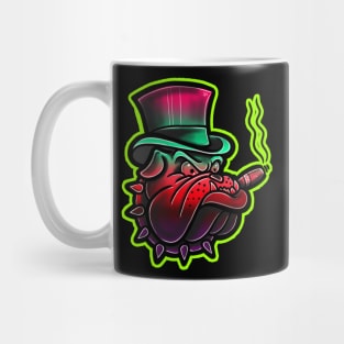 Colorful bull doggo Mug